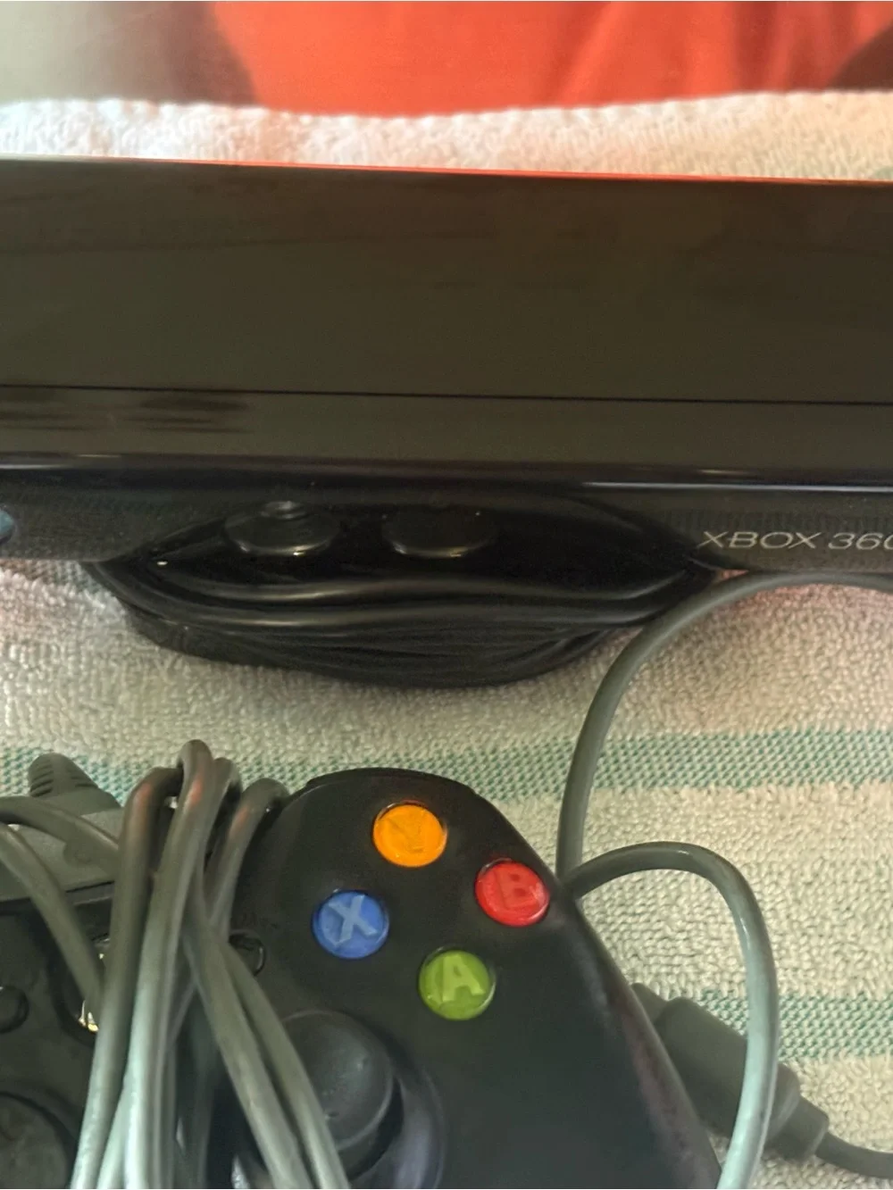 360 Black Console Bundle with Kinect and Controller - Black